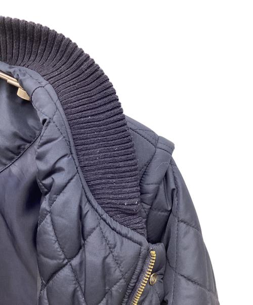 POLO RALPH LAUREN（ポロ・ラルフローレン）POLO RALPH LAUREN (ポロ・ラルフローレン) ビッグポニー刺繍　キルティングジャケット　中綿 ネイビー サイズ:Mの古着・服飾アイテム