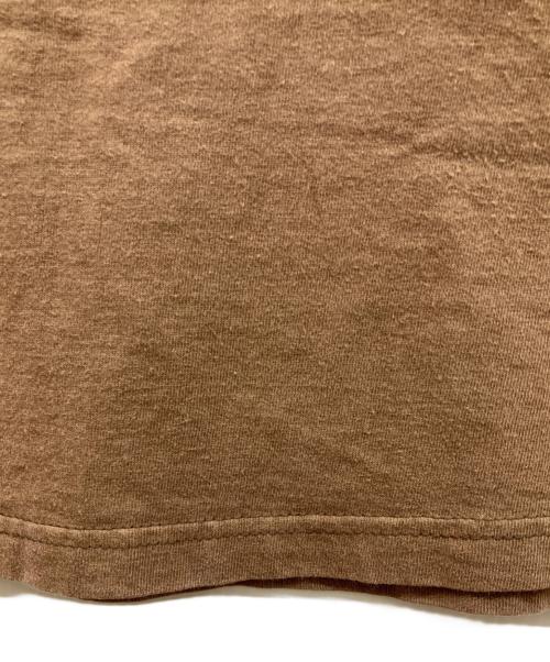 stussy（ステューシー）stussy (ステューシー) ロゴTシャツ ブラウン サイズ:Lの古着・服飾アイテム