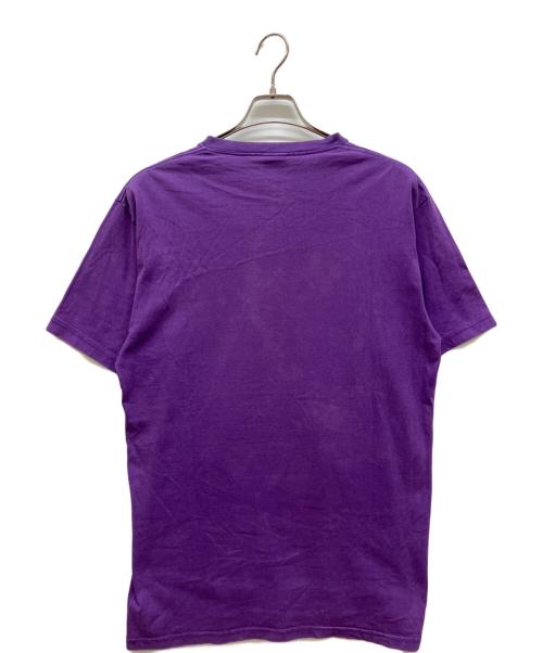 stussy（ステューシー）stussy (ステューシー) プリントTシャツ パープル サイズ:Lの古着・服飾アイテム