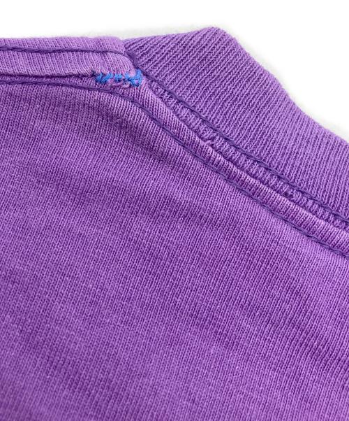stussy（ステューシー）stussy (ステューシー) プリントTシャツ パープル サイズ:Lの古着・服飾アイテム