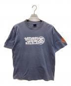stussyステューシー）の古着「INTERNATIONAL N.Y.L.T.L.A. TEE」｜ネイビー