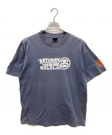 stussy（ステューシー）の古着「INTERNATIONAL N.Y.L.T.L.A. TEE」｜ネイビー