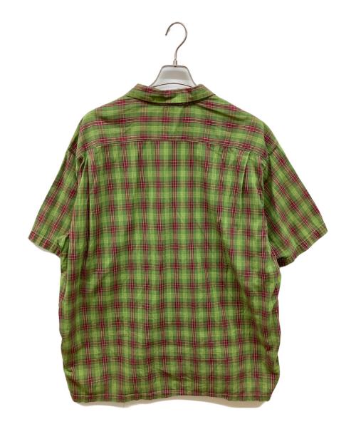 stussy（ステューシー）stussy (ステューシー) チェックシャツ グリーン サイズ:XLの古着・服飾アイテム
