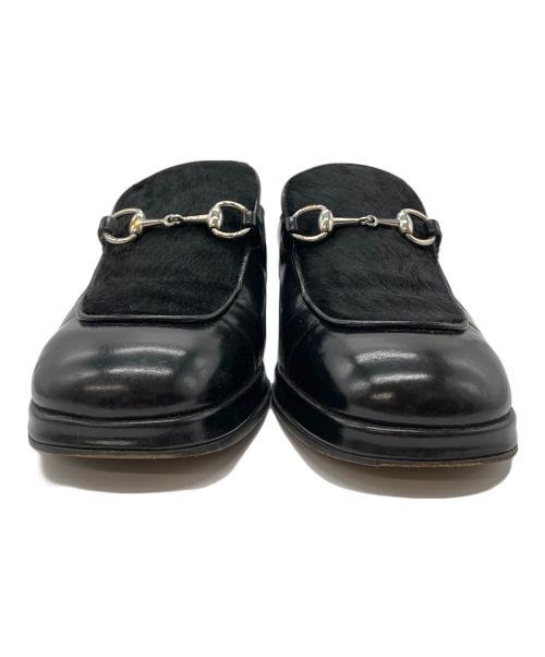 GUCCI（グッチ）GUCCI (グッチ) ホースビットローファー ブラック サイズ:36の古着・服飾アイテム