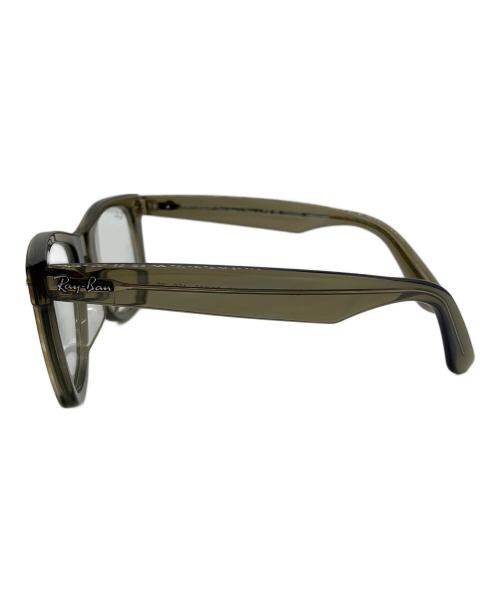 RAY-BAN（レイバン）RAY-BAN (レイバン) WAYFARER ウェイファーラー クリアフレームサングラス カーキ サイズ:52□22 150の古着・服飾アイテム