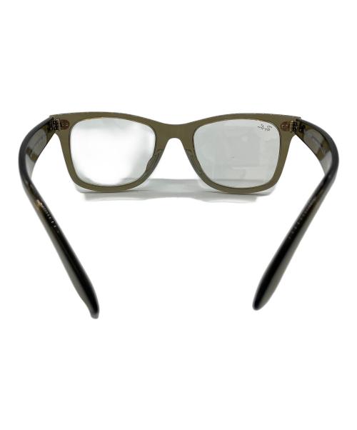 RAY-BAN（レイバン）RAY-BAN (レイバン) WAYFARER ウェイファーラー クリアフレームサングラス カーキ サイズ:52□22 150の古着・服飾アイテム