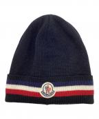 MONCLERモンクレール）の古着「ニット帽」｜ネイビー
