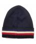 MONCLER (モンクレール) ニット帽 ネイビー：14000円