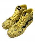 VANS×PEANUTSバンズ×ピーナッツ）の古着「Sk8-Hi Peanuts Charlie Brown　エスケーエイトハイ ピーナッツチャーリーブラウン ハイカットスニーカー」｜イエロー