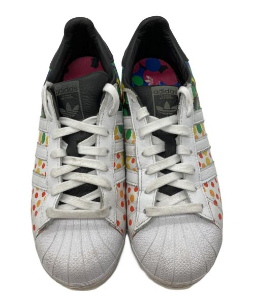 adidas（アディダス）adidas (アディダス) SUPERSTAR PRIDEPACK 　スーパースター プライド パック　ローカットスニーカー ホワイト サイズ:26の古着・服飾アイテム