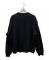 THE BLACK EYE PATCH (ブラックアイパッチ) 取扱注意ラインストーンスウェット ブラック サイズ:XL：13000円