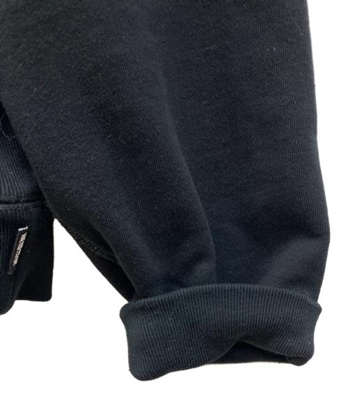 THE BLACK EYE PATCH（ブラックアイパッチ）THE BLACK EYE PATCH (ブラックアイパッチ) 取扱注意ラインストーンスウェット ブラック サイズ:XLの古着・服飾アイテム