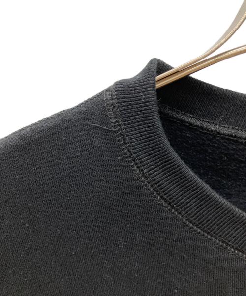 THE BLACK EYE PATCH（ブラックアイパッチ）THE BLACK EYE PATCH (ブラックアイパッチ) 取扱注意ラインストーンスウェット ブラック サイズ:XLの古着・服飾アイテム