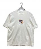 VAULTROOMボルトルーム）の古着「KEYDOG THE LAUGHING MAN TEE（キードッグ ザ ラフィング マン Tシャツ）」｜ホワイト