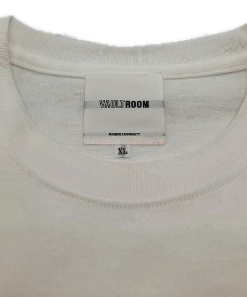 VAULTROOM（ボルトルーム）VAULTROOM (ボルトルーム) KEYRABBIT THE LAUGHING MAN TEE ホワイト サイズ:XLの古着・服飾アイテム