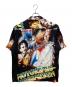 WACKO MARIA (ワコマリア) THE TEXAS CHAINSAW MASSACRE / S/S HAWAIIAN SHIRT　レーヨンアロハシャツ　半袖プリントオープンシャツ　悪魔のいけにえ ブラック サイズ:L：20000円