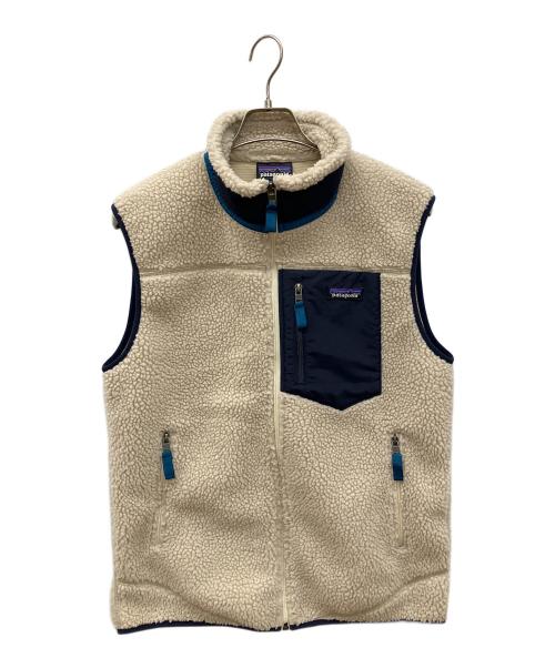 Patagonia（パタゴニア）Patagonia (パタゴニア) CLASSIC RETRO-X VEST　クラシックレトロXベスト ベージュ サイズ:Mの古着・服飾アイテム