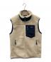 Patagonia（パタゴニア）の古着「CLASSIC RETRO-X VEST　クラシックレトロXベスト」｜ベージュ