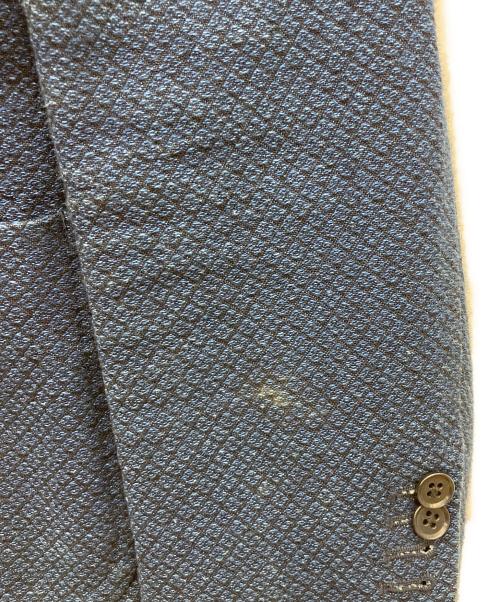 BARNEYS NEWYORK（バーニーズ・ニューヨーク）BARNEYS NEWYORK (バーニーズ・ニューヨーク) コットンツイードダブルブレザー ネイビー サイズ:48の古着・服飾アイテム