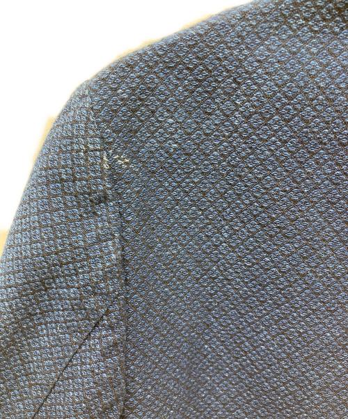 BARNEYS NEWYORK（バーニーズ・ニューヨーク）BARNEYS NEWYORK (バーニーズ・ニューヨーク) コットンツイードダブルブレザー ネイビー サイズ:48の古着・服飾アイテム