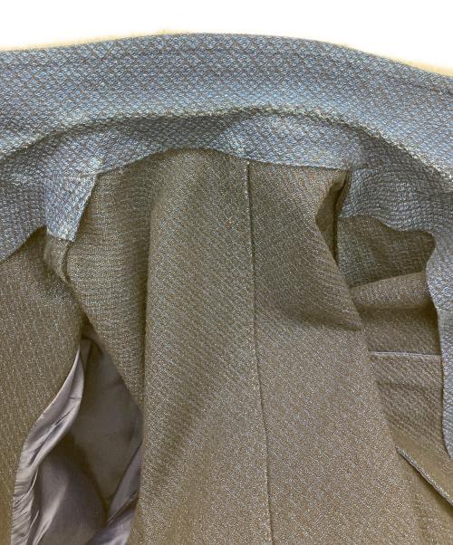 BARNEYS NEWYORK（バーニーズ・ニューヨーク）BARNEYS NEWYORK (バーニーズ・ニューヨーク) コットンツイードダブルブレザー ネイビー サイズ:48の古着・服飾アイテム