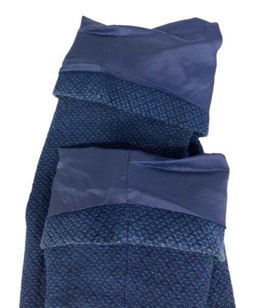 BARNEYS NEWYORK（バーニーズ・ニューヨーク）BARNEYS NEWYORK (バーニーズ・ニューヨーク) コットンツイードダブルブレザー ネイビー サイズ:48の古着・服飾アイテム