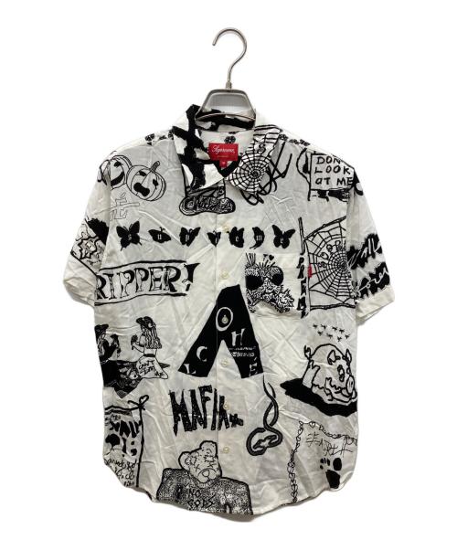 SUPREME（シュプリーム）Supreme (シュプリーム) Dream Rayon Shirt ホワイト サイズ:Mの古着・服飾アイテム