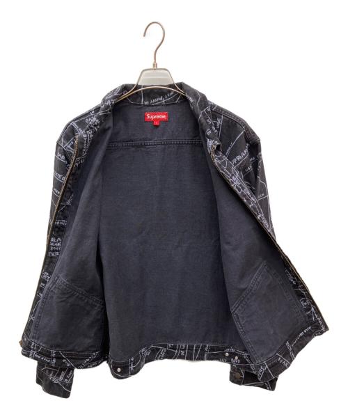 SUPREME（シュプリーム）SUPREME (シュプリーム) gonz map work jacket　ゴンズマップワークジャケット ブラック サイズ:Lの古着・服飾アイテム