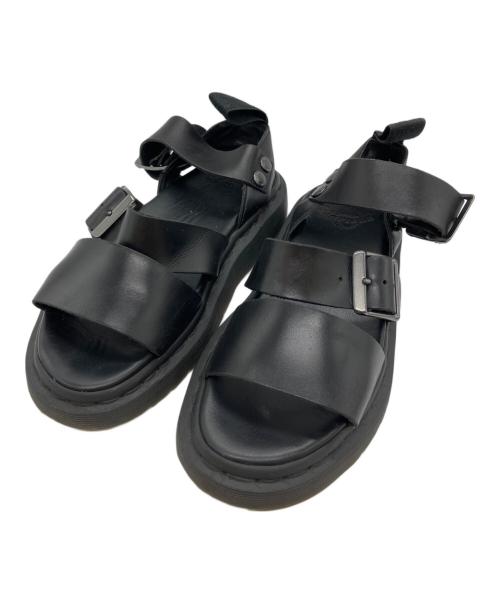 Dr.Martens（ドクターマーチン）Dr.Martens (ドクターマーチン) GRYPHON サンダル ブラック サイズ:UK4の古着・服飾アイテム