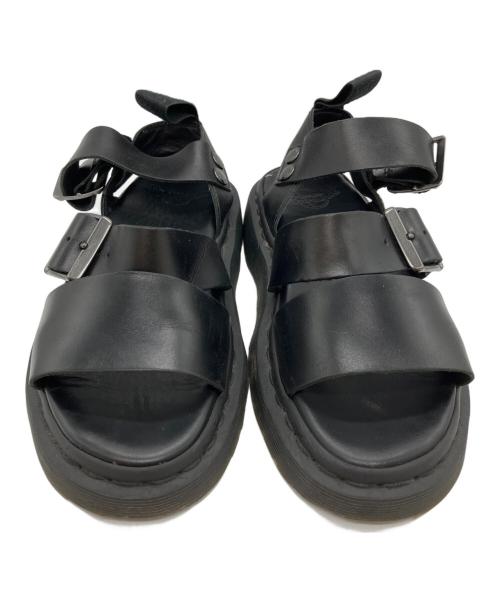 Dr.Martens（ドクターマーチン）Dr.Martens (ドクターマーチン) GRYPHON サンダル ブラック サイズ:UK4の古着・服飾アイテム