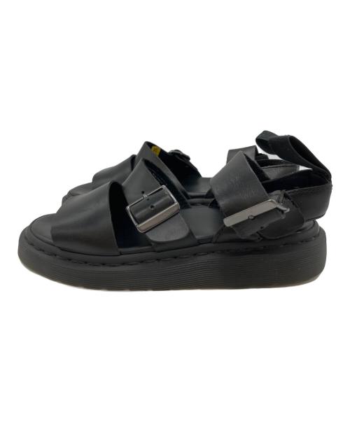Dr.Martens（ドクターマーチン）Dr.Martens (ドクターマーチン) GRYPHON サンダル ブラック サイズ:UK4の古着・服飾アイテム