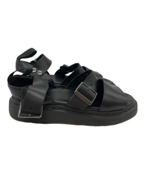 Dr.Martens（ドクターマーチン）Dr.Martens (ドクターマーチン) GRYPHON サンダル ブラック サイズ:UK4の古着・服飾アイテム