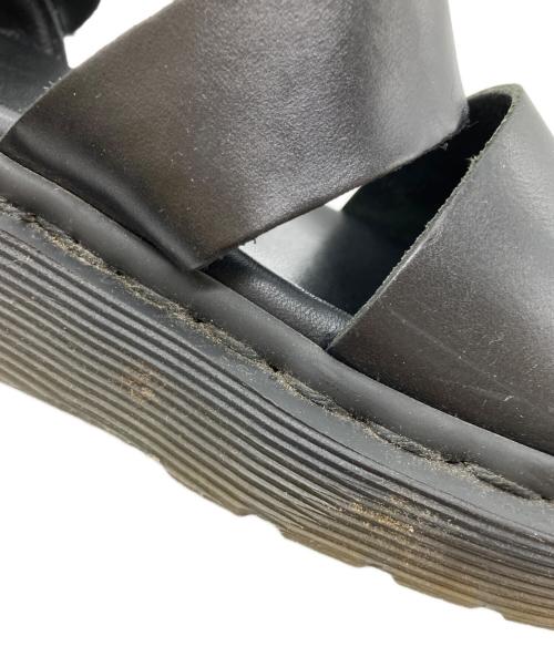 Dr.Martens（ドクターマーチン）Dr.Martens (ドクターマーチン) GRYPHON サンダル ブラック サイズ:UK4の古着・服飾アイテム