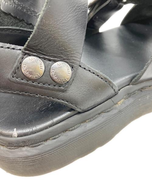 Dr.Martens（ドクターマーチン）Dr.Martens (ドクターマーチン) GRYPHON サンダル ブラック サイズ:UK4の古着・服飾アイテム