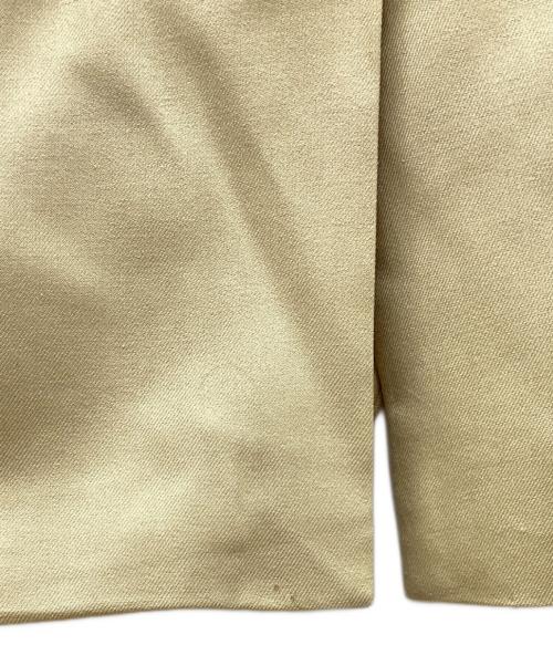 POLO RALPH LAUREN（ポロ・ラルフローレン）POLO RALPH LAUREN (ポロ・ラルフローレン) シルク混テーラードジャケット ベージュ サイズ:2の古着・服飾アイテム