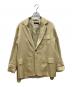 POLO RALPH LAUREN（ポロ・ラルフローレン）の古着「シルク混テーラードジャケット」｜ベージュ