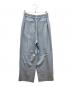 SOEJU (ソージュ) デニムライクタックワイドパンツ スカイブルー サイズ:M：7000円