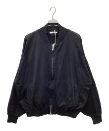 yashiki（ヤシキ）の古着「 Attic 7th anniversary exclusive Itezora Big MA-1 Knit」｜ブラック