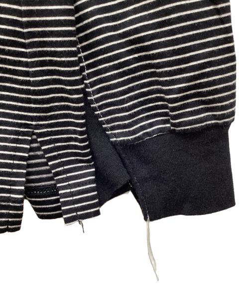 wonderland（ワンダーランド）wonderland (ワンダーランド) Wind L/S T-shirts　ロングスリーブカットソー ブラック サイズ:XLの古着・服飾アイテム