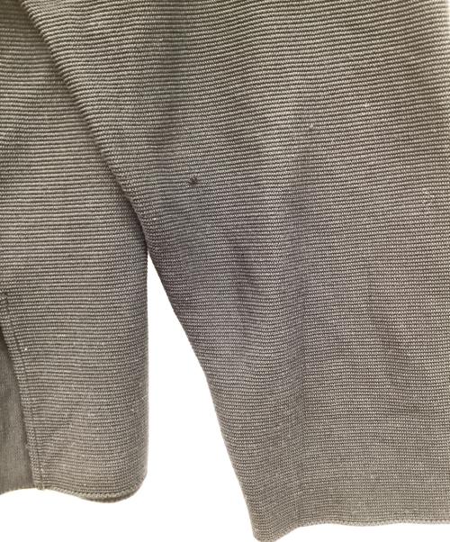 YOKE（ヨーク）YOKE (ヨーク)  KNIT SHIRT JACKET ニットシャツジャケット ブラック サイズ:3の古着・服飾アイテム