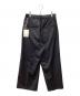 ANCELLM (アンセルム) WIDE EASY TUCK SLACKS ワイドイージータックスラックス ブラック サイズ:1：23000円