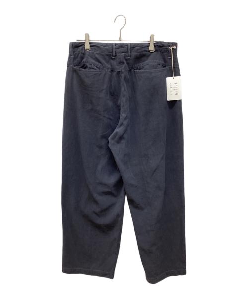 FARAH（ファーラー）FARAH (ファーラー) Two-tuck Wide Tapered Pants ネイビー サイズ:32の古着・服飾アイテム