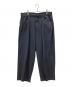 FARAH（ファーラー）の古着「Two-tuck Wide Tapered Pants」｜ネイビー