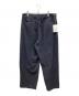 FARAH (ファーラー) Two-tuck Wide Tapered Pants ネイビー サイズ:32：6000円