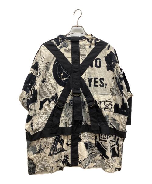 KTZ（ケーティーゼット）KTZ (ケーティーゼット) 総柄セットアップ ベージュ サイズ:Mの古着・服飾アイテム