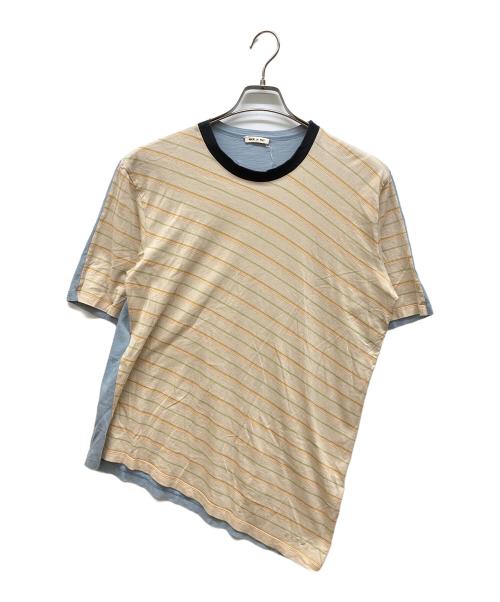 MARNI（マルニ）MARNI (マルニ) アシンメトリーカットソー ブルー サイズ:46の古着・服飾アイテム