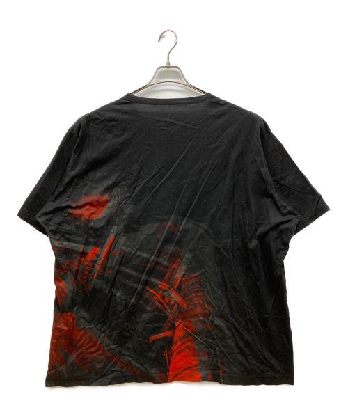 GROUND Y（グラウンドワイ）GROUND Y (グラウンドワイ) EVANGELION (エヴァンゲリオン) EVANGELION 3.0+1.0 ジャンボカットソー　エヴァンゲリオン　コラボ半袖Tシャツ ブラック サイズ:３の古着・服飾アイテム