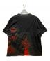 GROUND Y (グラウンドワイ) EVANGELION (エヴァンゲリオン) EVANGELION 3.0+1.0 ジャンボカットソー　エヴァンゲリオン　コラボ半袖Tシャツ ブラック サイズ:３：14000円