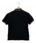 PRADA (プラダ) ラバーロゴ 半袖ポロシャツ ブラック サイズ:L：9000円