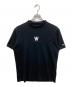 WILDSIDE（ワイルドサイド）の古着「Middle-necked Short Sleeve T-shirt」｜ブラック